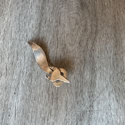 Silver Fox Pin