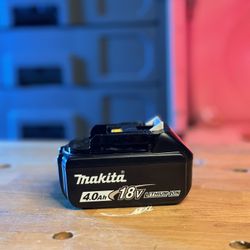 Makita 18V battery 🔋 4.0 amp