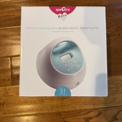 Spectra S1 Plus Premier Rechargeable double electric breast pump 