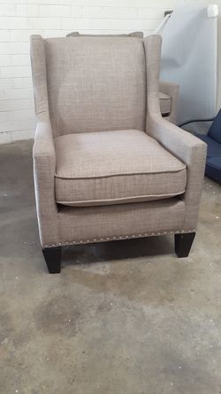 New 1 accent chair nailhead trim see pictures for dimensions