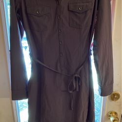 Eddie Bauer L/S Button Dress 