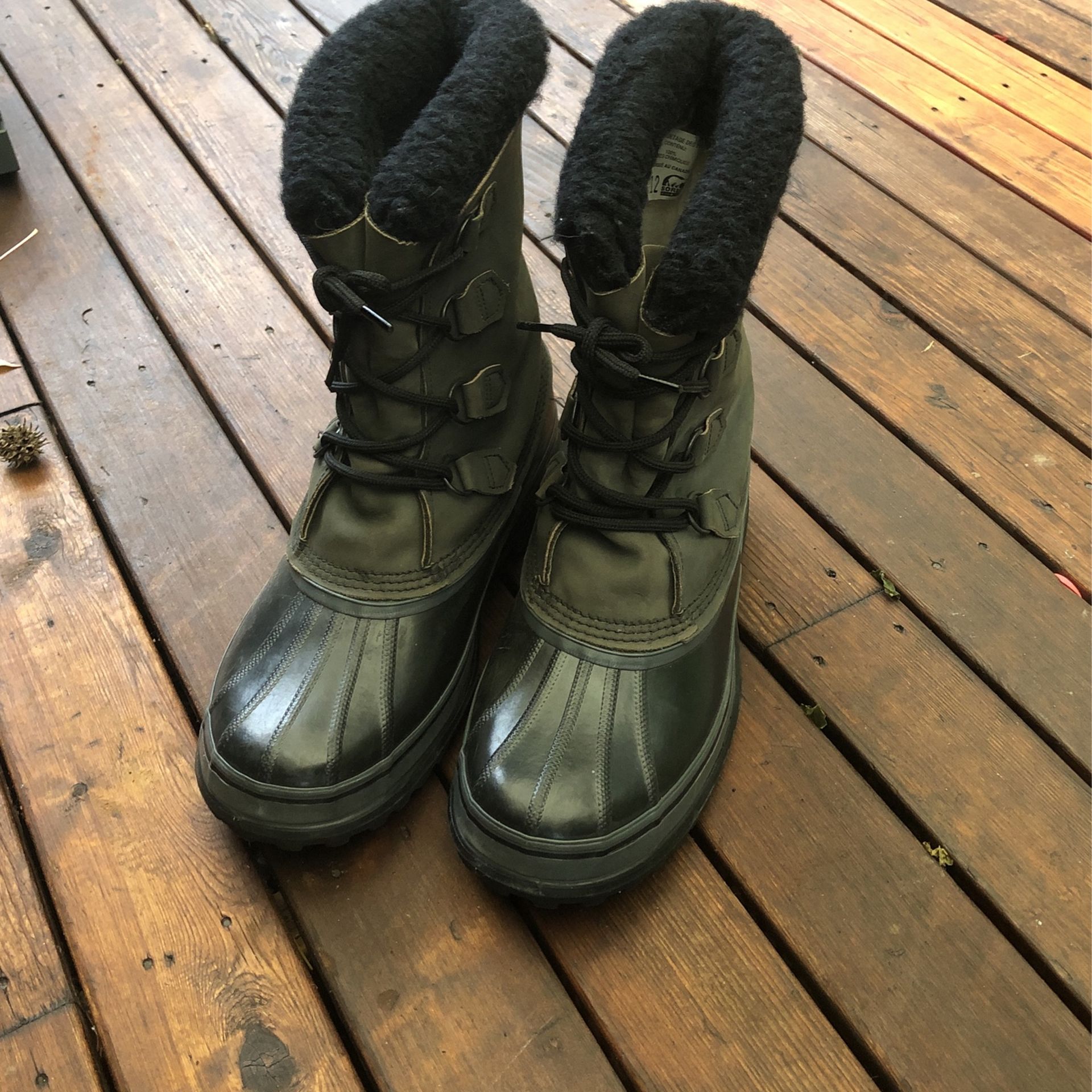 Sorel Caribou Boots-Mens Size 12