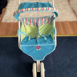 American Girl Double Doll Stroller