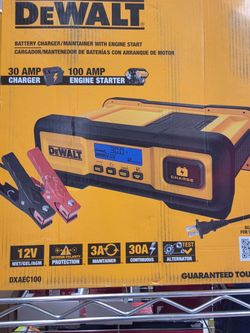 DEWALT Battery Charger/Maintainer with Engine Start