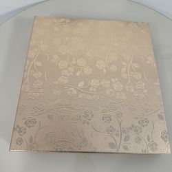 Rose Gold Floral Photo Album Book 