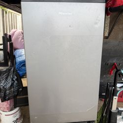 Small Gray Refrigerator