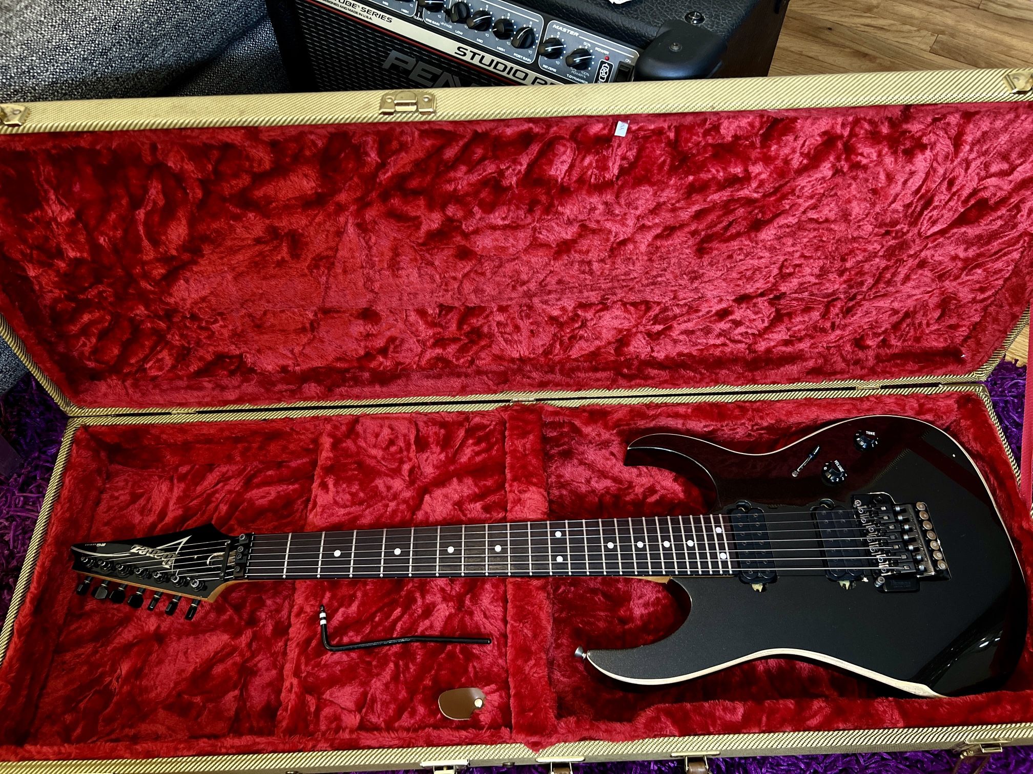 Ibanez RG7420-BP Standard 1999 Black pearl Electric Guitar