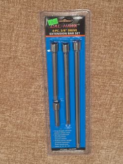 $20 Cal Hawk Tools 4-pc. 1/4"" Drive Extension Bar Set