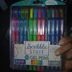 Scribble Stuff 24 Gel Pens 