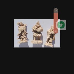 High Hand Carved Boxwood Carving