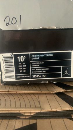 AJ spizike winter 10.5
