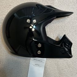 NEW-Polaris Moto EC Full Face Helmet-Dot-Black-Size Medium #(contact info removed)2-00-02  💥$80💥