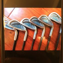 Ladies Golf Clubs, Full Iron Set + Putter 