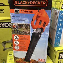 Black decker cord blower