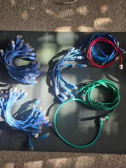Cat5e/Cat6e Nwtwork Closet Cables