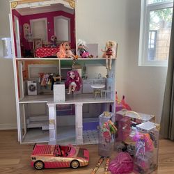Rainbow High House W/Dolls 