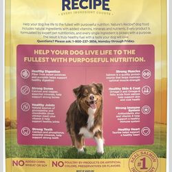 Nature’s Recipe dogs food