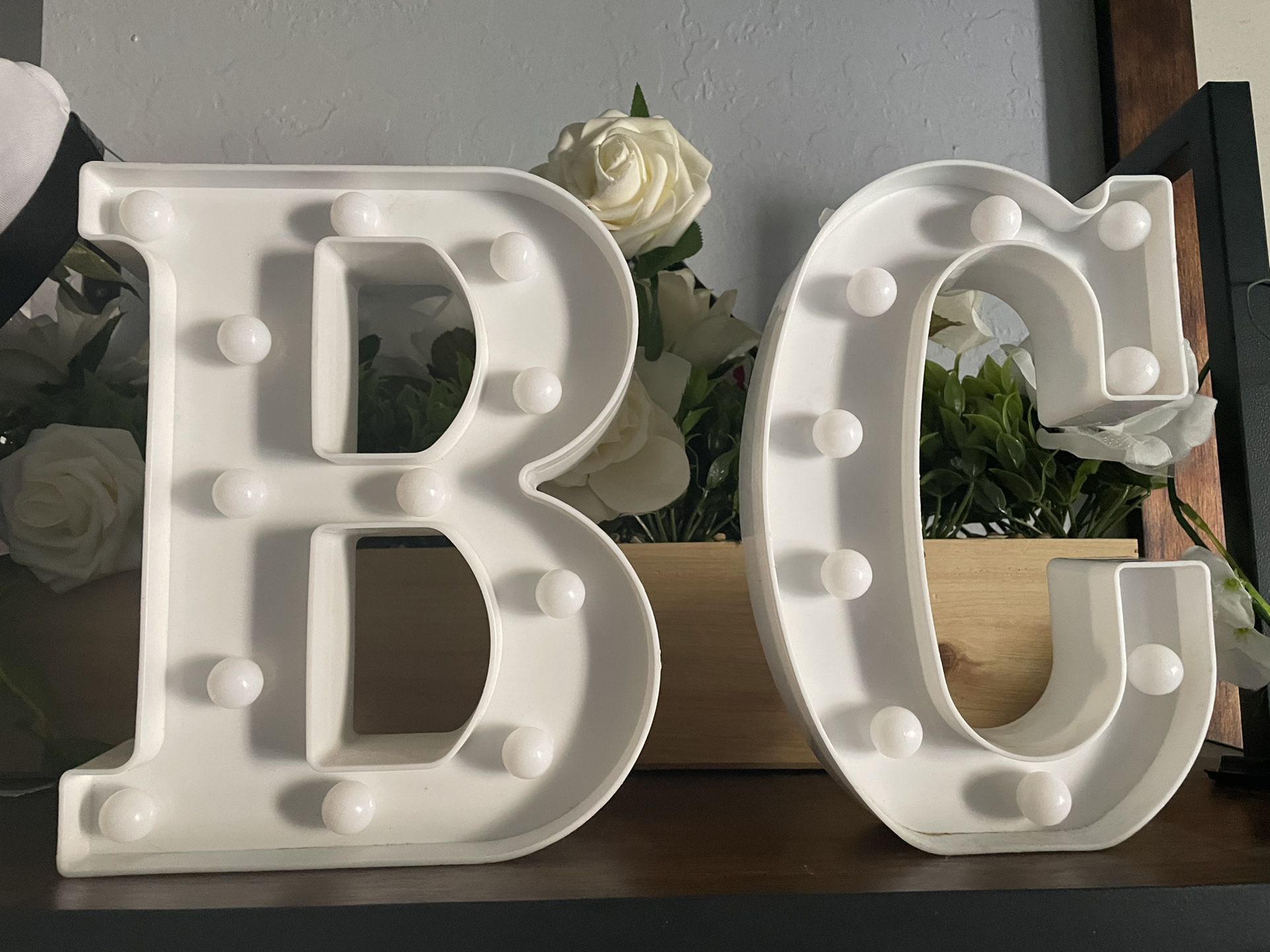 "B" And "C" Marquee Lights 