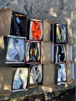 Nike Jordan and new balance