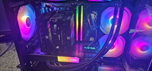 Super fast Gaming PC - Intel i7-14700KF, hybrid EVGA RTX 3080 Hybrid, 32GB RAM, 1.36TB