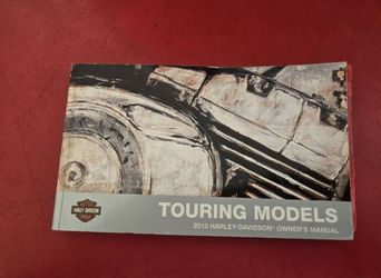 OEM 2013 Harley Davidson Touring Owners Manual