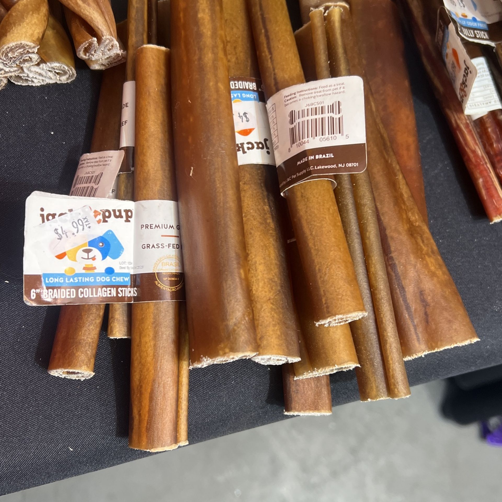 6 Inch Collagen sticks