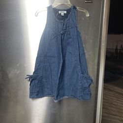 JEAN TODDLER DRESS 