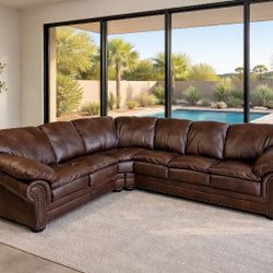 Creative Leather Sectional