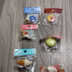 IWAKO JAPANESE ERASER NEW LOT of 6 RANDOM MIX CUTE ERASERS ALL NEW 