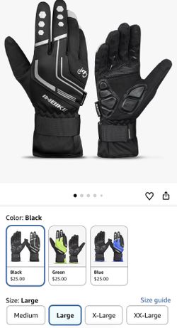 New with tags men’s Inbike gloves size Large