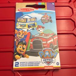 Melissa and Doug paw patrol magnetic puzzle