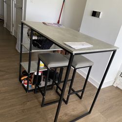 Kitchen Table & Stools (Available Beginning July 28th)