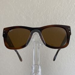 Ray-Ban RB0840-S-F 954/33 Mega Wayfarer Polished Havana Frame Sunglasses