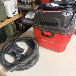 Craftsman 3-Gallon Shop Vacuum with Accessories Included