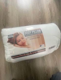 Utopia Bedding Body Pillow 20x54in White Hypoallergenic Polyester OEKO-TEX