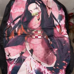 Anime Backpack And Lunch Bag Set