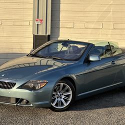 BMW 650i 2 Door Coupe Convertible 6 Series