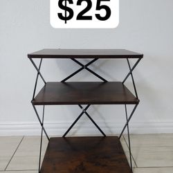 3 Tier Nightstand Table / Mesita de Noche / Coffee Table / Bedside Table (Not Free)