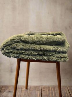 Autumn Leaves Plush Throw