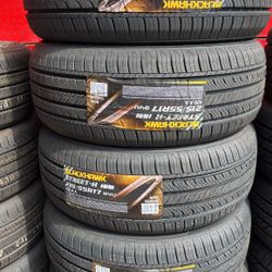 215/55/17 Blackhawk Tires