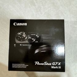 Canon g7x Mark iii