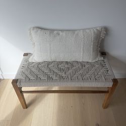 Macrame Bench