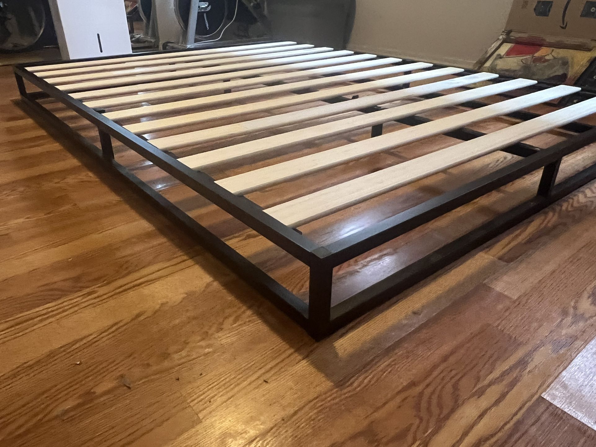  Low Queen Sized Black Bed Frame 