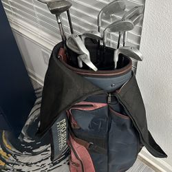 KNight Tour Design Golf Club Set With Pro Select Precision Golf Bag