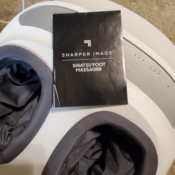 NEW Sharper Image SHIATSU FOOT MASSAGER + HEAT!