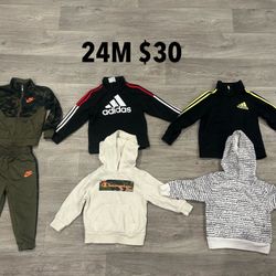 24M Baby Boy Set And Jacket
