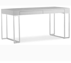 Modern Desk – Sleek & Stylish & Lite Grey