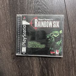 PlayStation 1 PS1 Tom Clancy’s Rainbow Six 