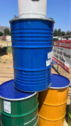 Metal drum 55 gallons