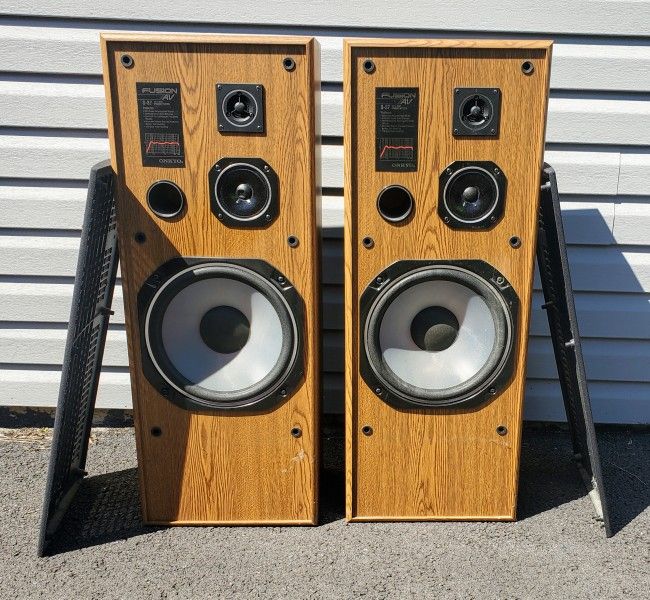 ONKYO S-37 TOWER FLOOR SPEAKERS! SOUND AMAZING!